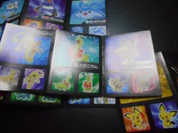 Pokemon Card Coris Promo Non Holo Sticker x4 Gyarados Tyranitar Pikachu etc#4003 - Image 3