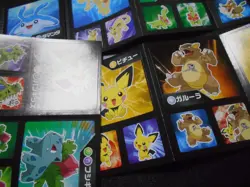 Pokemon Card Coris Promo Non Holo Sticker x4 Gyarados Tyranitar Pikachu etc#4003 - Image 5