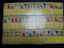 Pokemon Card Non Holo Shining Pikachu Lot Of 46 SET 023/071 025/165 etc #4539 - Image 1