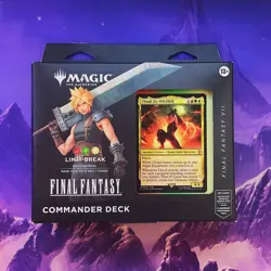 Limit Break Magic The Gathering MTG Final Fantasy Set Commander FIN Cloud Deck - Image 1