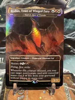 MTG | Rodan, Titan of Winged Fury (Godzilla Series) [Ikoria] ✨FOIL✨ - Image 1