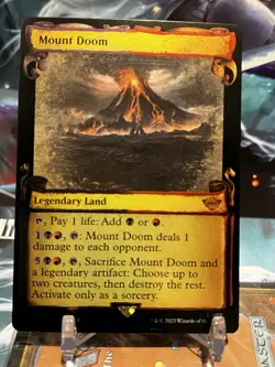 MTG | Mount Doom [LOTR Showcase Scrolls] ✨FOIL✨ - Image 1