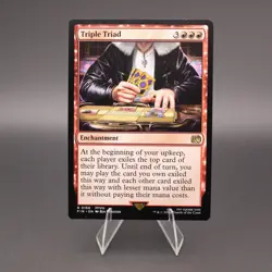 Triple Triad - 166 - FIN - NM - MTG Magic the Gathering Final Fantasy - Image 1