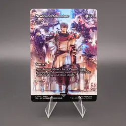 Newfound Adventure Borderless Extended Final Fantasy FCA 0045 NM MTG - Image 1