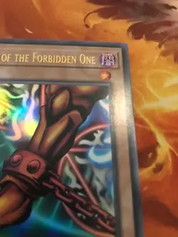 Yugioh Right Leg of the Forbidden One Ultra Rare 25th Anniversary LOB - Image 5