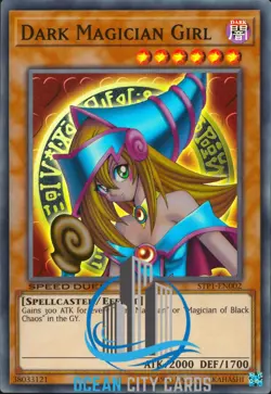 Yugioh Dark Magician Girl STP1-EN002 Super Rare UNL Edition - Image 5