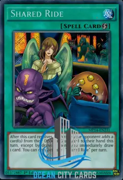 Yugioh Shared Ride MP14-EN231 Secret Rare 1st Edition - Image 1
