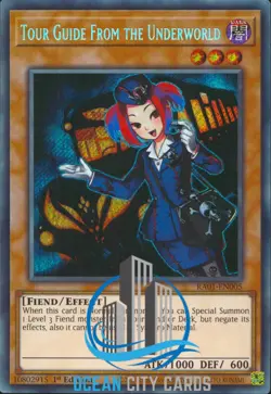 Yugioh Tour Guide From The Underworld RA01-EN005 Secret Rare 1st Edition - Image 3