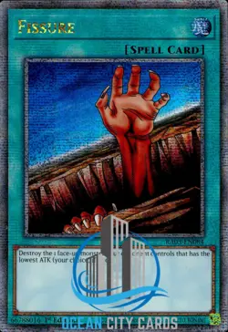 Yugioh Fissure RA03-EN084 Quarter Century Rare 1st Edition - Image 1