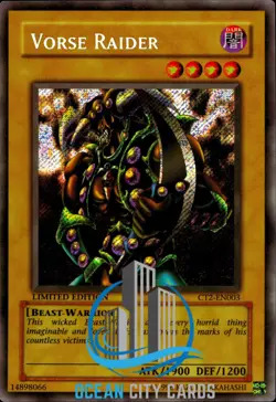 Yugioh Vorse Raider CT2-EN003 Secret Rare Limited - Image 3