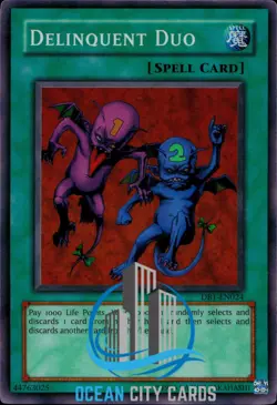 Yugioh Delinquent Duo DB1-EN024 Super Rare - Image 3