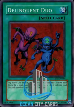 Yugioh Delinquent Duo DB1-EN024 Super Rare - Image 5