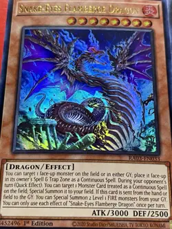Snake-Eyes Diabellstar + Flamberge + Ash + Oak + Birch + Startling | YuGiOh! - Image 2