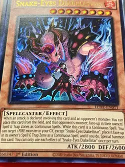 Snake-Eyes Diabellstar + Flamberge + Ash + Oak + Birch + Startling | YuGiOh! - Image 4