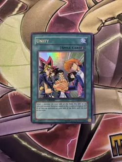 Yu-Gi-Oh! “UNITY” Ultra Rare Limited Ed Shonen Jump Promo JUMP-EN006 VLP - Image 1