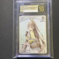 CGC 10 Pristine hBP01 Nanashi Mumei HOLOLIVE TCG OFFICIAL CARD GAME JPN PSA - Image 1
