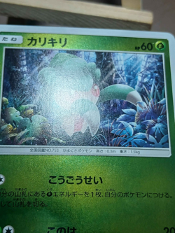 LP Fomantis 006/114 SM4+ GX Battle Boost Japanese Pokemon Card Mirror Holo - Image 4