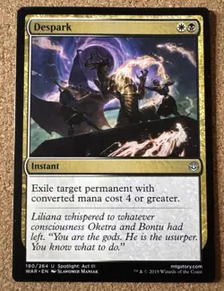 Despark - 190/264 - War of the Spark - MTG - NM - Regular Uncommon - Image 1
