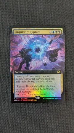 MTG Singularity Rupture Edge of Eternities Buy A Box Promo New - Image 1
