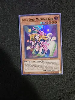 Toon Dark Magician Girl - DUPO-EN041 - Ultra Rare 1st Ed Yugioh - Image 1