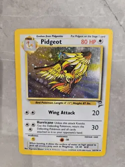 Pokemon WOTC Card - Pidgeot - Jungle Set - Holo Rare - 8/64 - LP-MP - Image 1