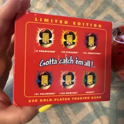 1999 Burger King Pokemon 23K Gold-Plated PIKACHU Trading Card LTD ED New Sealed - Image 4