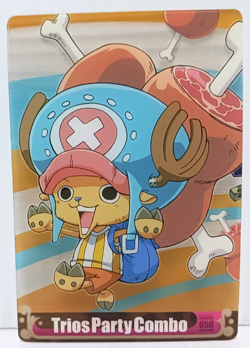 Tony Tony Chopper NM One Piece Morinaga Clear Plastic Card Japanese Rare - Image 1