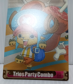 Tony Tony Chopper NM One Piece Morinaga Clear Plastic Card Japanese Rare - Image 5