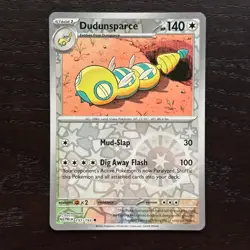 Dudunsparce 157/193 Pokemon Paldea Evolved SV02 Reverse Holo Uncommon Card NM - Image 1