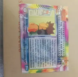 Topps Pokemon 15 The Tempest A Bad Omen Holo Foil Mewtwo Strikes Back Card Blue - Image 2