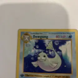 Pokemon TCG Dewgong Shadowless Base Set Card 25/102 1st Edition Uncommon - Image 2