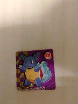 Wartortle Pokemon Mini Card Game flake Japan Pocket Monsters NINTENDO - Image 1