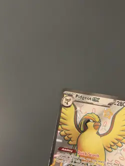 Pokemon TCG 2024 Paldean Fates: Pidgeot ex 221/091 Shiny Holo Card - Near Mint - Image 2