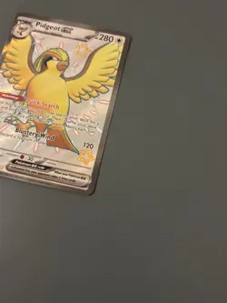 Pokemon TCG 2024 Paldean Fates: Pidgeot ex 221/091 Shiny Holo Card - Near Mint - Image 5