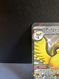 Pokemon TCG 2024 Paldean Fates: Pidgeot ex 221/091 Shiny Holo Card - Near Mint - Image 2