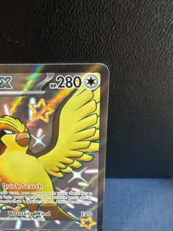 Pokemon TCG 2024 Paldean Fates: Pidgeot ex 221/091 Shiny Holo Card - Near Mint - Image 3