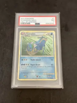 Call of Legends 7 Gyarados PSA 7 Graded Holo Rare Pokemon Card - Image 1