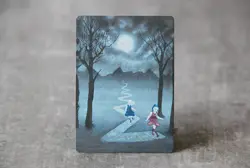 BAD MOON HOPSCOTCH MTG Satirical Fan Art Alpha Ironically Alt Art - Image 1