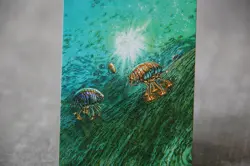 The Drain MTG Satirical Altered Art Ironical Fan Art (mana drain) Alpha - Image 2