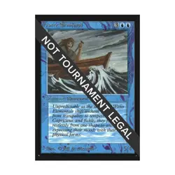 WOTC MtG International Ed. Water Elemental (U) NM - Image 1