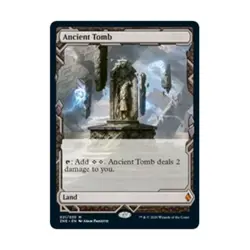 WOTC MtG Zendikar Rising Expeditions Ancient Tomb (MR) NM - Image 1