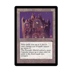 WOTC MtG The Dark Stone Calendar (R) VG - Image 1