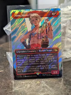 MTG - Vaan, Street Thief - SURGE FOIL - Final Fantasy - FIN 0535 - M/NM - Image 1