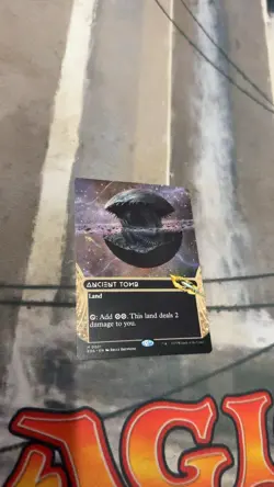 MTG Ancient Tomb (0001) - Borderless, NM-Mint, English Edge of Eternities: Stell - Image 1