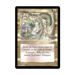 WOTC MtG Legends Sivitri Scarzam (U) EX - Image 1
