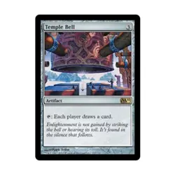 WOTC MtG M11 Temple Bell (R) EX - Image 1