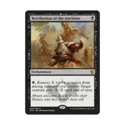 WOTC MtG Khans of Tarkir Retribution of the Ancients (R) (Foil) NM - Image 1
