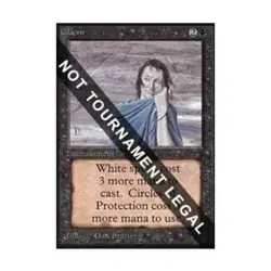 WOTC MtG Collector's Ed Gloom (CE) (U) EX - Image 1