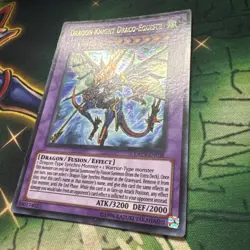 Yugioh! Dragon Knight Draco-Equiste DREV-EN038 Ultra Rare Unlimited VLP/NM - Image 2
