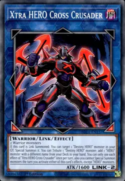 Xtra HERO Cross Crusader - 1st Edition BLC1-EN157 - NM - YuGiOh - Image 1